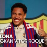 Resmi Diperkenalkan Barcelona, Vitor Roque: Mimpi Menjadi Kenyataan