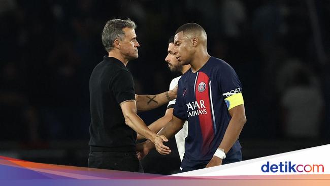 Enrique Tunggu Pengumuman Resmi Mbappe Cabut dari PSG