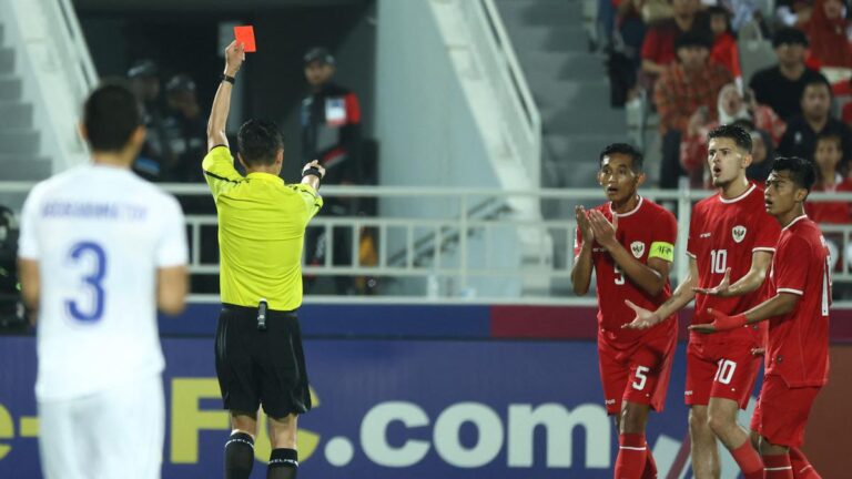 Yang Tersisa dari Laga Timnas Indonesia U-23 Vs Uzbekistan: Rizky Ridho Geram Ingin Tonjok Layar VAR